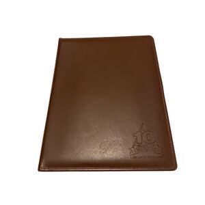 Franklin Valuemark Duratec Split Leather Padfolio 10 Year Anniversary Edition
